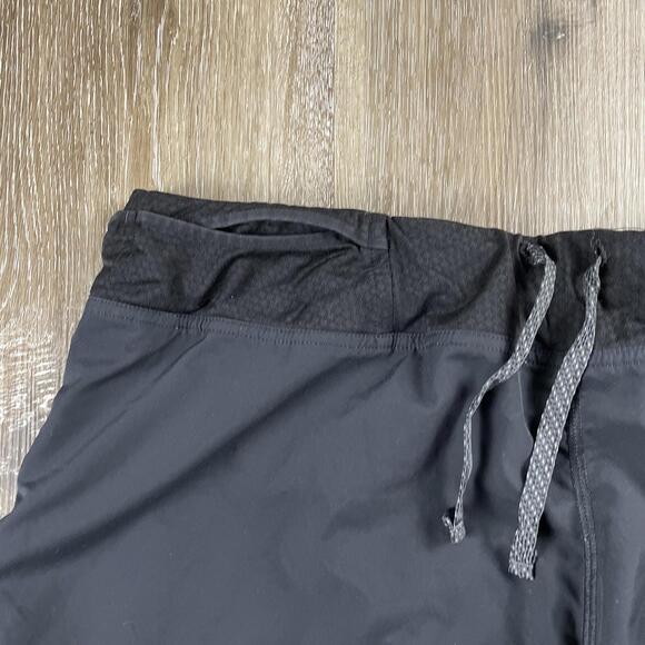 Patagonia Nine Trails Running Shorts Women’s XL Black Rear Pocket 24655 Trail - Picture 4 of 16